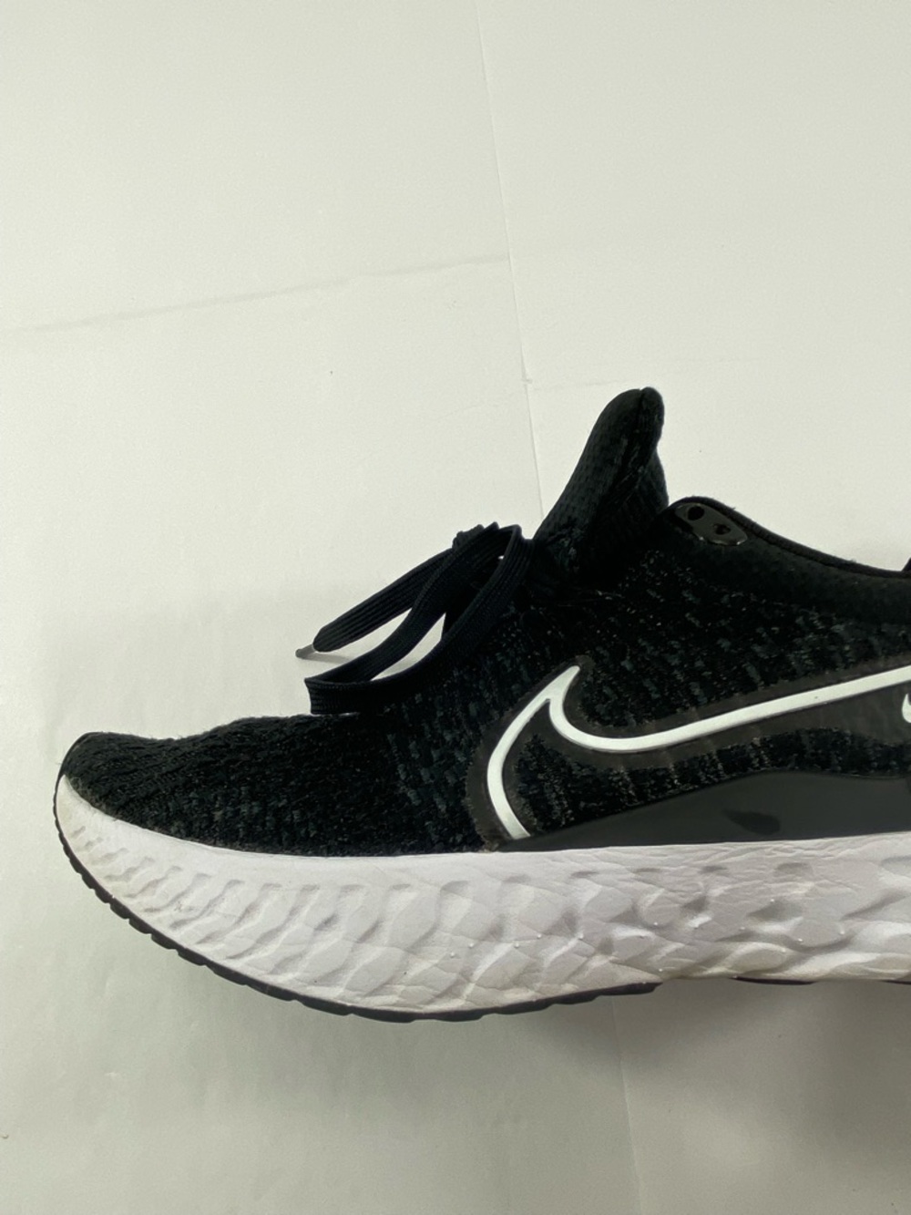Nike React Infinity Run Flyknit 3 FK DD3024-001 Black Women’s 9 Running Shoes - Picture 5 of 16